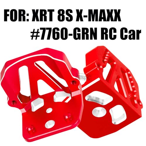 RC Motor Mounts Fixed Seat Upgrade Parts for XRT 8S X-MAXX #7760-GRN RC Car.Red(2PCS) - color: Red(upgrade Parts)