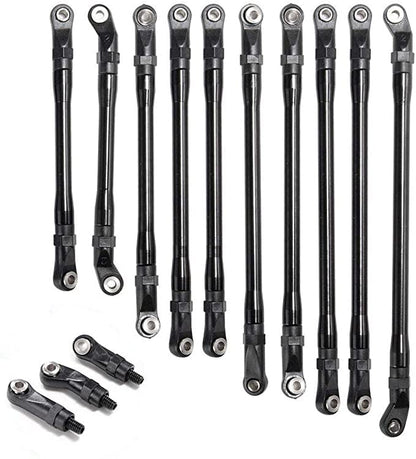 Aluminum Rod Link Linkage for Axial SCX10 II 90046 90047 1/10 RC Crawler
