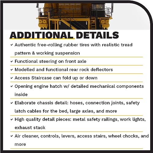 1:50 Caterpillar 794 AC Mining Truck - Diecast Masters - High Line Series - 85670