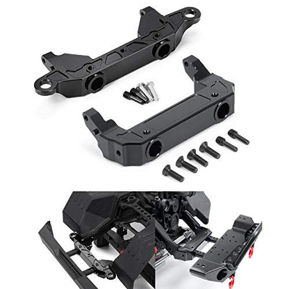 Front&Rear Bumper Mount Servo Stand Aluminum Alloy for AXIAL SCX10 III AXI03007 Bronco Wrangler 1/10th RC Crawler Car