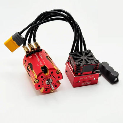 Furitek VoltEagle with Plug & Play Brushless Sensored System for TRX 4-Tec Drift - Remote Control Car, RC Car 1/10 Scale On Road Drift Car Upgrade Electronics (RED Edition (FUR-2676)) - color: Red Edition (Fur-2676)