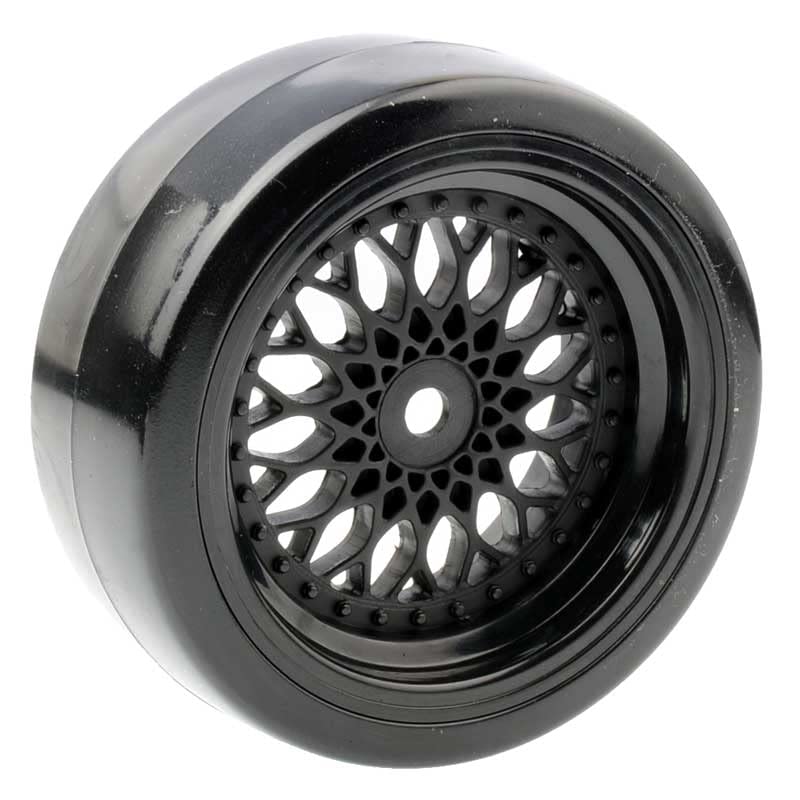 1/10 Drift Car Tires Set, Diameter 63mm RC Car Road Wheels and Tires with 12mm Hex RC Drift Car Tires Offset 3/6/9mm Fit for HSP HPI Sakura RC Car Accessories (Color : Offset 9mm) - color: Offset 9mm