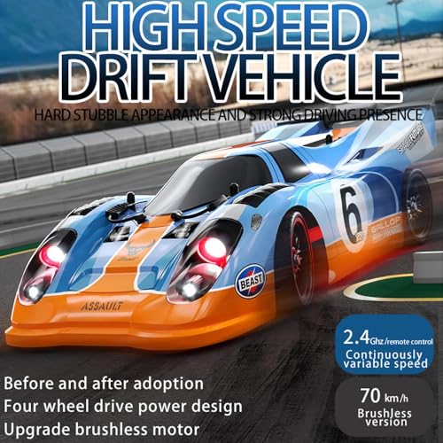 ZLL SG 918MAX 4WD RC Vehicle, 2S/3S Brushless Motor, High Speeds 55 KMH+ Possible, Includes Lithium Ion Battery