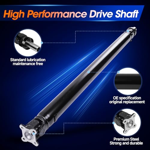58.66'' Rear Drive Shaft Prop Shaft Driveshaft Assembly [Automatic Transmission RWD Only] Fit for Toyota 4Runner 1996 1997 1998 1999 2000 L4 2.7L, OE 936-723, 371103D060 - size: Fit 1996-2000 4Runner L4 2.7L RWD, Auto Trans