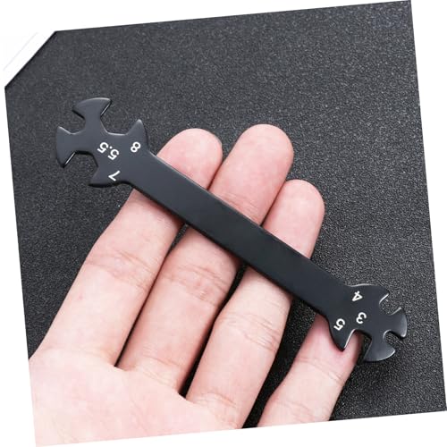 Hemobllo 6-in-1 RC Wrench Tool for Turnbuckles Adjustable Rod Wrench for RC Car Black Multifunctional Repair Tool Ergonomic Grip
