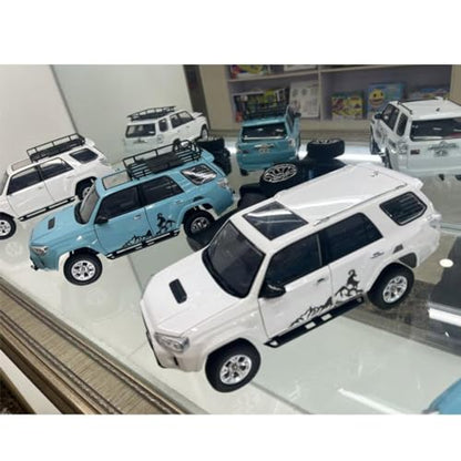 Remote Control Car, All Terrains RC Electric Brushed Off Road Climbing Car, 1/18 4WD RC Buggy Truck 2.4G RC Car, High Speed RC Truck Vehicle Model for Adults RTR Version, White - color: White, size: High-End RTR Version