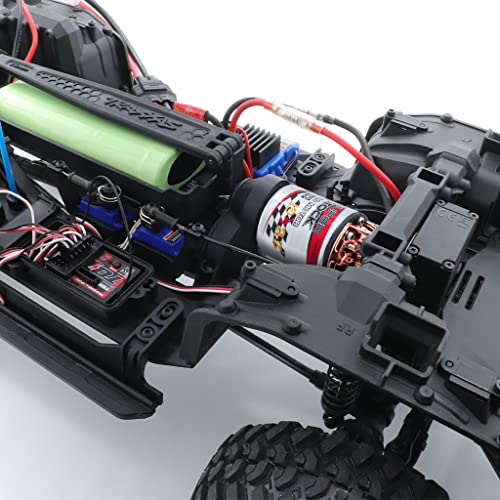 RC Motor 540 22T Brushed Motor Waterproof Stainless Steel Shell Brushed Motor Climbing Car Large Torque Motor Replacement for Axial SCX10 AXI03007 90046 Redcat Gen8 Tamiya TT02 - size: 22 T
