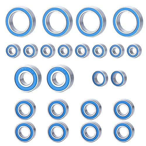 24Pcs Sealed Steel Complete Bearing for Team Associated RC10 B6.1 | 1/10 RC Crawler Car