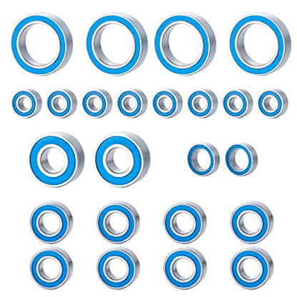 24Pcs Sealed Steel Complete Bearing for Team Associated RC10 B6.1 | 1/10 RC Crawler Car