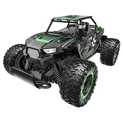 BEZGAR TB142 Remote Control Car - 1:14 RC Cars for Boys Kids and Adults | 2WD All-Terrains Electric Off-Road, 20 Km/h Vehicle Truck Crawler Toy with Two Rechargeable Batteries