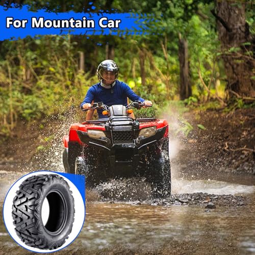 Set of 2 ATV Tires All Terrain Tires 23x7-10, ATV Tires 23x7-10, 4PR Sand Mud Off-Road Tire, Tubeless - size: 23x7-10 4PR