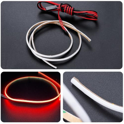 Headlight Taillights Tail Wing Light Bar RC Car Led Lights Kit for ARRMA Limitless F1 1/7 RC Car Upgrades Parts