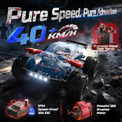 DEERC 9311 & 9308 Fast RC Cars for Adults Boys 4WD Off-Road Remote Control Monster Truck