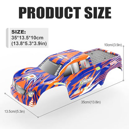 Hosim X06 RC Car Shell HS-X6-CK02 Accessory Spare Parts for 1:10 X06 RC Car