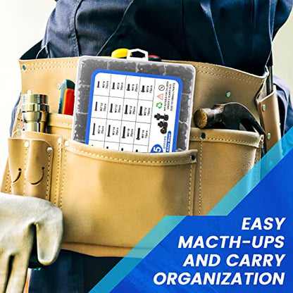 Besitu 1705 Pcs Machine Screw Assortment Kit, M2 M3 M4 M5 Metric Bolts and Nuts Kit with Lock and Flat Washers, Hex Button Head 10.9 Alloy Steel Cap Screw Set with Allen Wrench - color: Black-Hex Socket Button Head