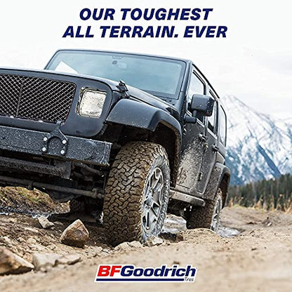 BFGoodrich All Terrain T/A KO2 Radial Car Tire for Light Trucks, SUVs, and Crossovers, 31x10.50R15/C 109S | Light Truck All Terrain All Weather Traction 109S Rated C (6 Ply) Radial Construction Raised White Letters Tire - size: 31x10.50R15/C 109S