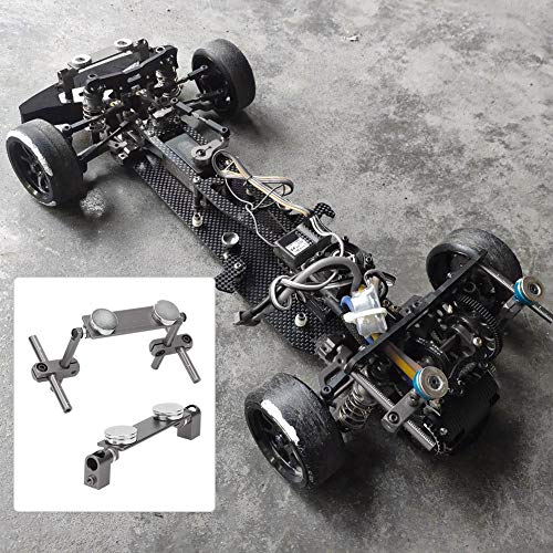 Magnetic RC Body Mount Kit, Strong Flat Magnets and Posts for 1/10 Scale Cars, Allows Quick Body Removal for Maintenance and Customization