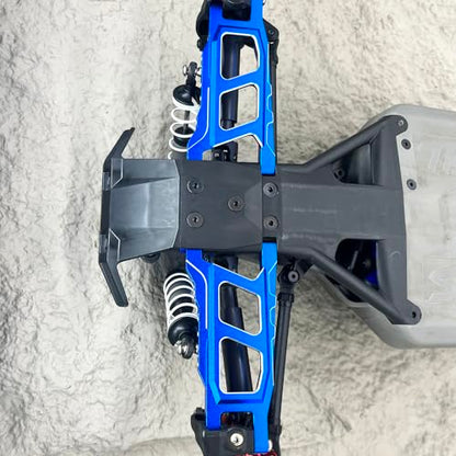 Aluminum Suspension A Arms for 1/10 Traxxas Rustler Slash Stampede Hoss 4WD 4x4 Upgrade Parts Replacement of Part 3655 (Dark Blue) - color: Dark Blue