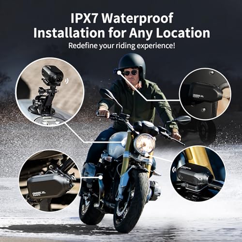 Drift Ghost XL 9 Hour Battery Action Camera, 1080P IPX7 Waterproof Helmet Camera, WiFi Remote Control Sport Cameras Wearable for Vlog Motorcycle Bicycle Cam