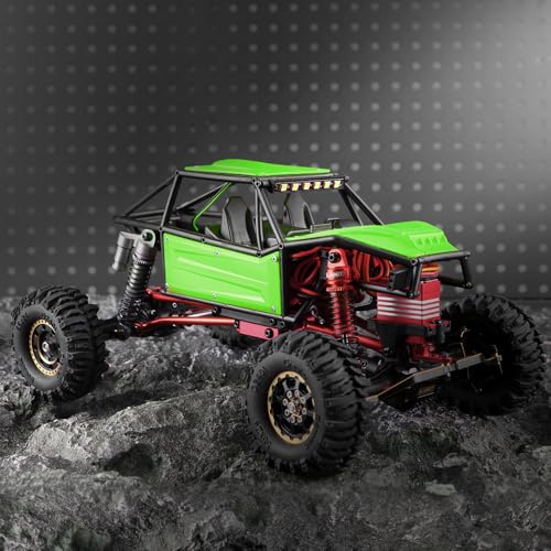 GLOBACT RC Body Shell Nylon Chassis Kit for 1/18 TRX4M (Green) - color: Green