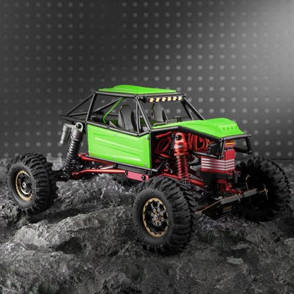 GLOBACT RC Body Shell Nylon Chassis Kit for 1/18 TRX4M (Green) - color: Green