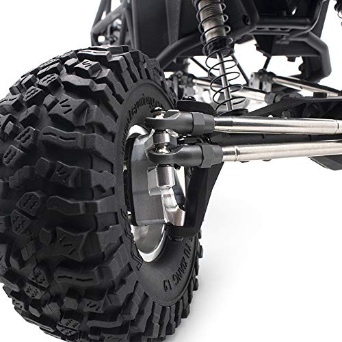 KYX Racing Aluminum Alloy Currie F9 Portal Axle Steering Knuckles Upgrades Parts Accessories for 1/10 RC Crawler Car Axial SCX10 III AXI03007 Capra Unlimited Trail Buggy UTB