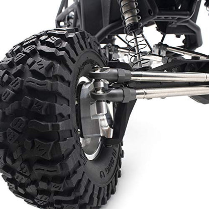 KYX Racing Aluminum Alloy Currie F9 Portal Axle Steering Knuckles Upgrades Parts Accessories for 1/10 RC Crawler Car Axial SCX10 III AXI03007 Capra Unlimited Trail Buggy UTB