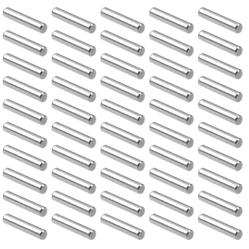 60PCS 1.5x10mm Dowel Pin,Wltoys 144001 Hinge pin Spare Parts,Wltoys 124017 Hex Wheel Hub Nut Pins RC Car for WLtoys 144010 144011 12428 124016 124019 124018 Parts,FY 1/12 Car,HBX