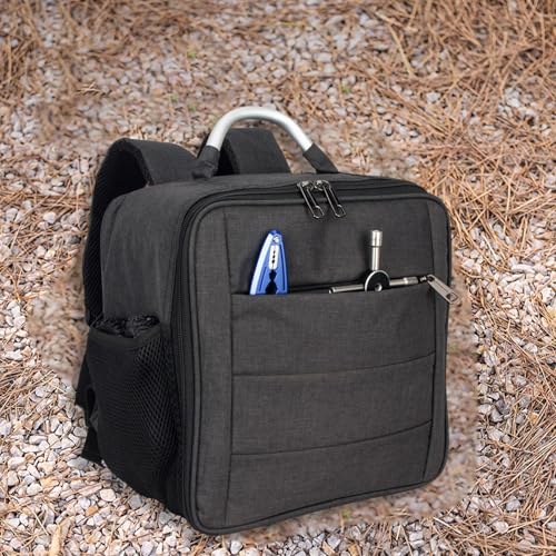 harayaa 1/18 RC Model Car Backpack Durability Multi Pocket Storage Bag for TRX4-m