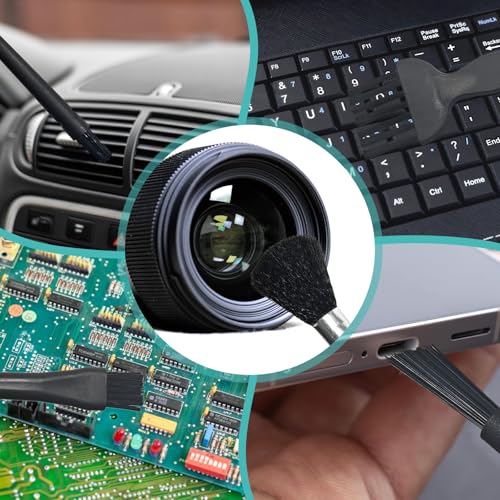Anti Static Brush Set-5 Piece Keyboard Cleaning Brush and ESD Safe Electronic Dust Cleaning Brushes Kit for Computer,Laptop,Camera,Car Vents,PC Cleaning