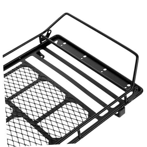 Car Roof Luggage Rack Storage Shelf for Crawler Luggage Bracket for Car Roof Fit for Simulation Climbing Vehicle Lightweight and Easy to Install - size: 22.8X14.1cm
