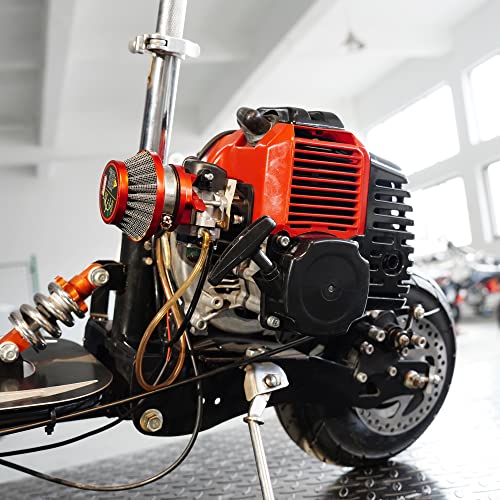 Pull Starter Replacement - 43cc 49cc 52cc 2HP Predator Earth Augers 63022 Pocket Bike Gas Petrol Scooter -Upgraded Wheel Core & Recoil Spring | for Earth Augers 63022 Pocket Bike Gas Petrol Scooter -Upgraded Wheel Core & Recoil Spring