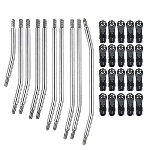 SWX Steering Rod 324mm for 1/10 Axial SCX10 RC Crawler Upgrade | Steering Rod, 324mm Length, Tie Rod, Axial SCX10, 1/10 Crawler