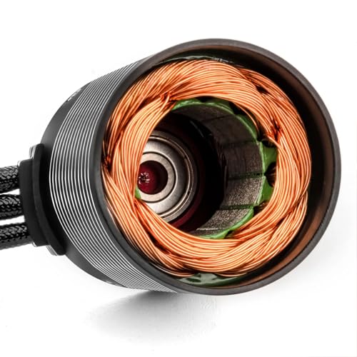 Brushless Motor and ESC,3650 Brushless Motor and 60A ESC 5.8V3A BEC Combo Set for HPI RC Car (5200kv)