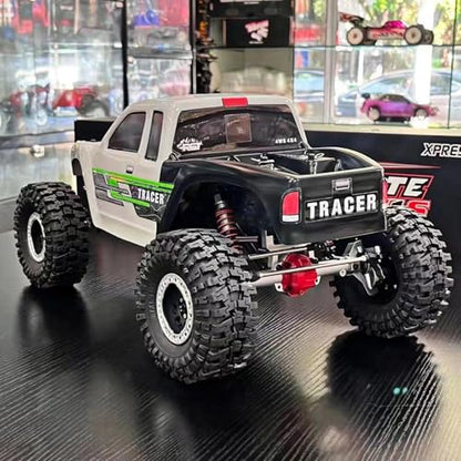 REDSPIDER 1.9" RC Crawler Tires, Super Soft Sticky Rubber Off-Road Tires with Foam Inserts, Deep Tread Rock Climbing Tires for 1/10 Axial SCX10 SCX10 II TRX4 D90 RC Truck (4PCS)