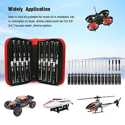 Hex Allen Screwdriver Kit - 16pcs RC Car Traxxas Helicopter Tool Set