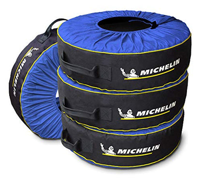 Kurgo Michelin 80 Tire Covers & Tire Bags - All-Season Protection - Seasonal Organizer - Vehicle Tire Cover - Heavy-Duty Construction - Universal Fit for 22"–31"
