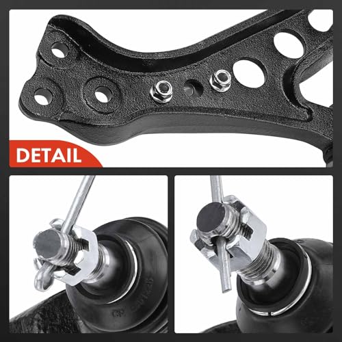 A-Premium 4Pcs Front Suspension Kit | Lower Control Arm, Outer Tie Rod End, Compatible with Toyota Camry 1992-1996, Avalon 1995-1996, Lexus ES300 1992-1996
