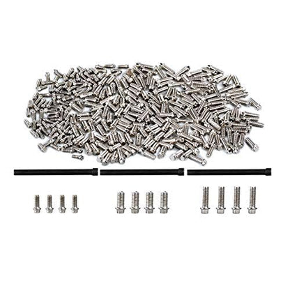 INJORA 300PCS M2 M2.5 M3 Metal Screw Kit for 1.9" 2.2" Beadlock Wheel(setA)