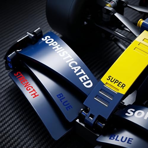 Track Racing rc car, Open Wheel rc car, 1:10 RC Car Kit with LEDs | track racing rc car with a large display-size build, RC power system, LED lights, and detailed suspension; built for solo.