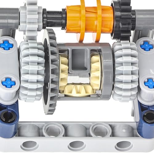 30Pcs Technic-Parts Kits Differential-Gear Set Gearbox Model Kit | Includes Pins-Axles-Frames-Beams-Connectors, and MOC-Accessories.Compatible with Major Brands' Technic Pieces