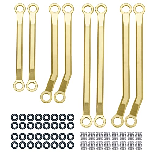 RCLIONS Higher Extra Clearance Links Set Linkage for TRX4M Upgrades 1/18th RC Crawler Car Parts Heavy Weight 62g