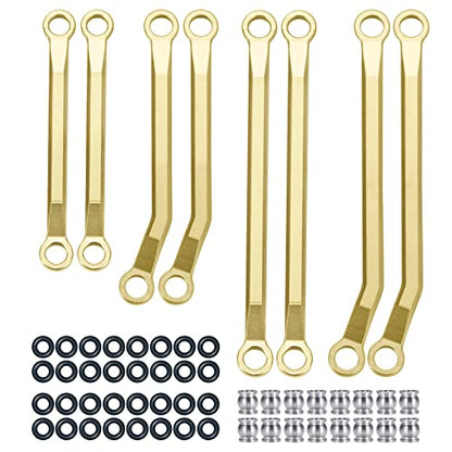 RCLIONS Higher Extra Clearance Links Set Linkage for TRX4M Upgrades 1/18th RC Crawler Car Parts Heavy Weight 62g