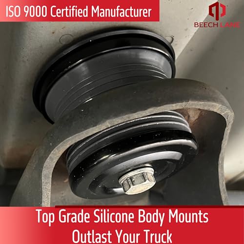 Beech Lane Silicone Body Mount Kit for 2008-2016 Ford F-250 / F-350 Crew Cab, Top Grade Silicone Mounts Improve Bumpy Ride, Durable Components Outlast Your Truck (Crew Cab) - style: Crew Cab