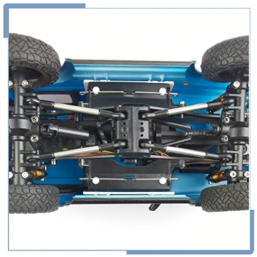 RC Stainless Steel Suspension Links Chassis Linkage Set for Kyosho Mini Z 4x4 1/18 Scale Jimny 1/24 Scale Wrangler