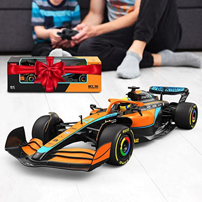 Voltz Toys Authentic Licensed 1:12 McLaren F1 MCL36 Remote Control Car - F1 Collection RC car Series for Kids and Adults - 2.4GHz RC Car for Gift (1:12 McLaren F1 MCL36) - color: 1:12 Mclaren F1 Mcl36