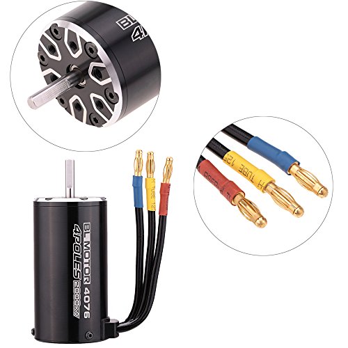 GoolRC 4076 2000KV 4P Sensorless Brushless Motor for 1/8 RC Monster Truck Car