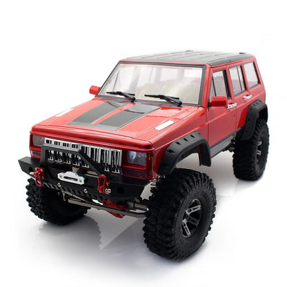 RC Car Hard Body Shell Kit,313mm Wheelbase Cherokee Body Car Shell for 1/10 RC Crawler Axial SCX10 & SCX10 II 90046 90047 TRX4 Kit (Yellow) - color: Yellow