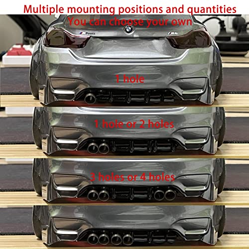 1/10 RC Racing Car Exhaust Pipe Metal Tailpipe for 1/10 Drift Crawler HPI HSP94123 D4 Sakura TT01 Model Car Upgrade Parts (B) (c)