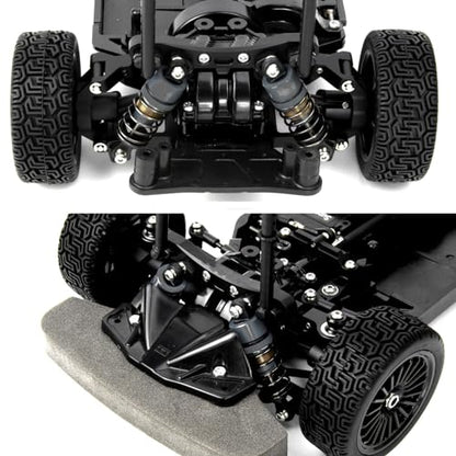 52MM Oil Shock Absorbers Upgrade for 1/10 RC On-Road Cars | Fits Tamiya TT-01/02 / M03-06 / TA05/06 / M05 / M06 - Oil Damper Upgrade - Gray - color: Gray
